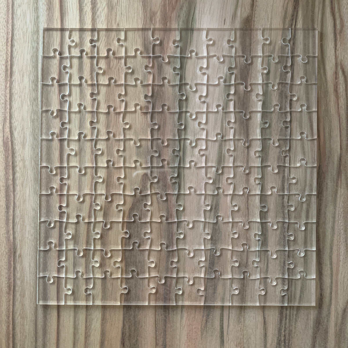 Jigsaw puzzle 100 piece clear Acrylic – Beezwax Wraps PPNBW.