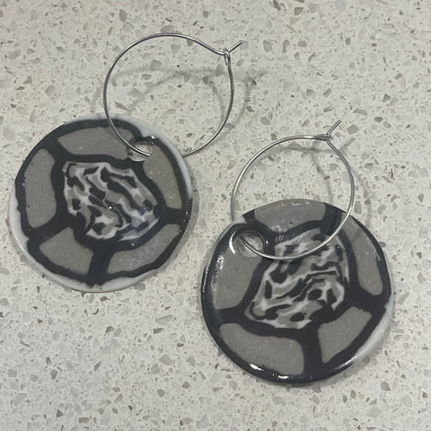 Handsculpted Porcelain Earrings