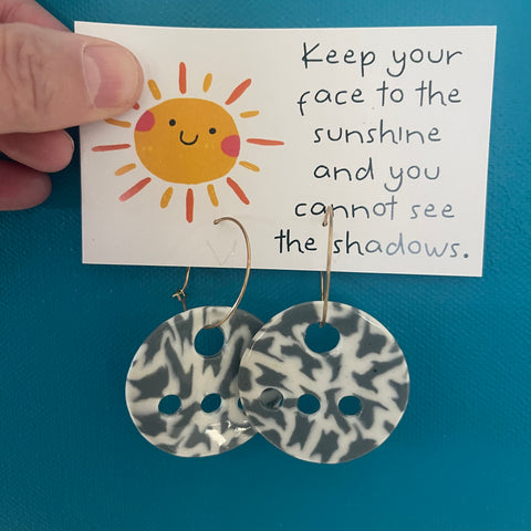 Handsculpted Porcelain Earrings