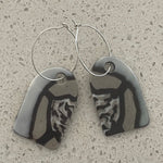 Handsculpted Porcelain Earrings