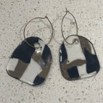 Handsculpted Porcelain Earrings