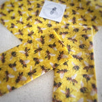 37cm by 27cm Beeswax Wrap Bee print