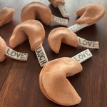 Ceramic fortune cookie