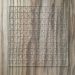 Jigsaw puzzle 100 piece clear Acrylic