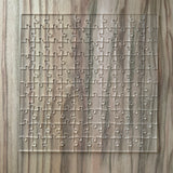 Jigsaw puzzle 100 piece clear Acrylic