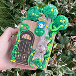 Hand crafted Fairy house 16cm tall