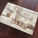 Sausage dog 300mm  by 200mm