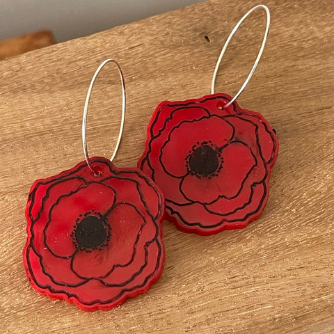 Poppy hoops 32mm