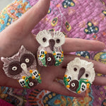 Miniature Owl fairy house random choice