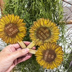 Set of three Pot plant stakes
